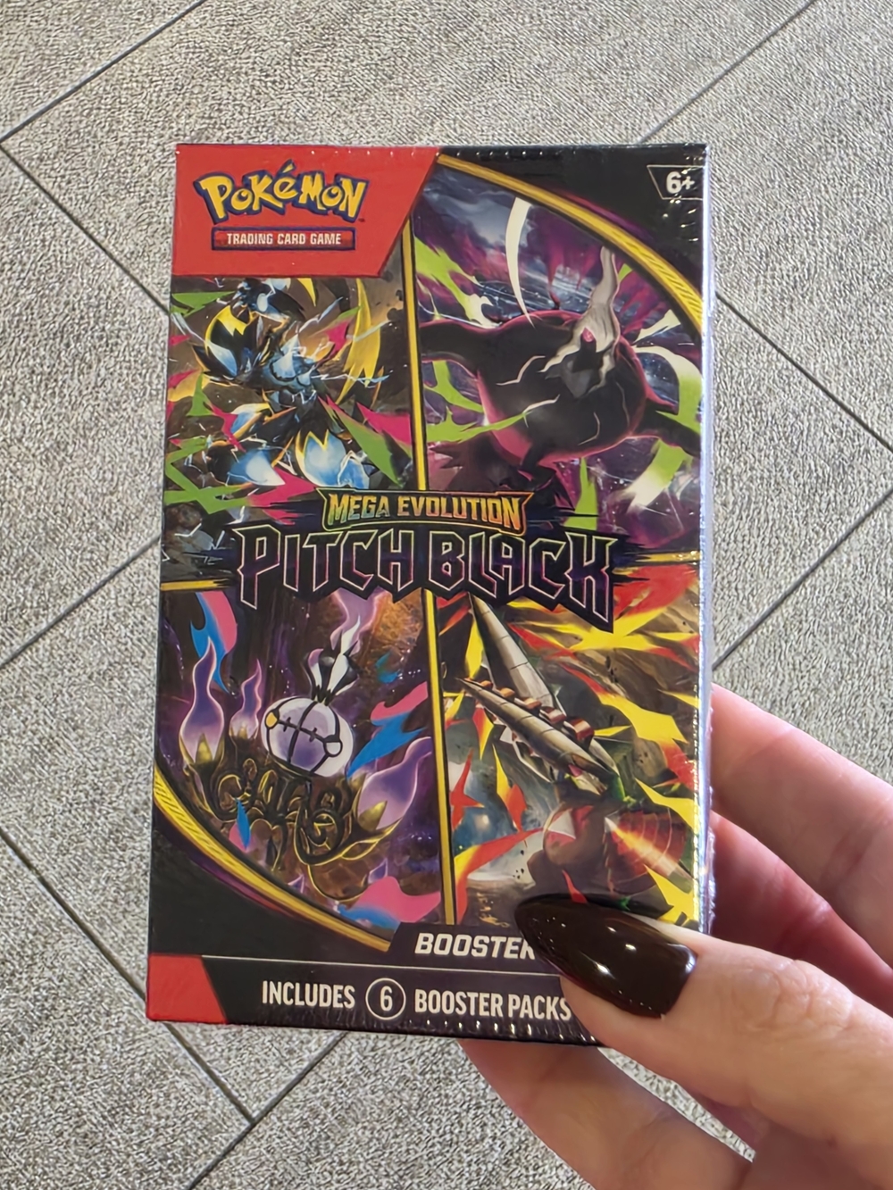 Mega Evolution Pitch Black Booster Box - Black New Sealed